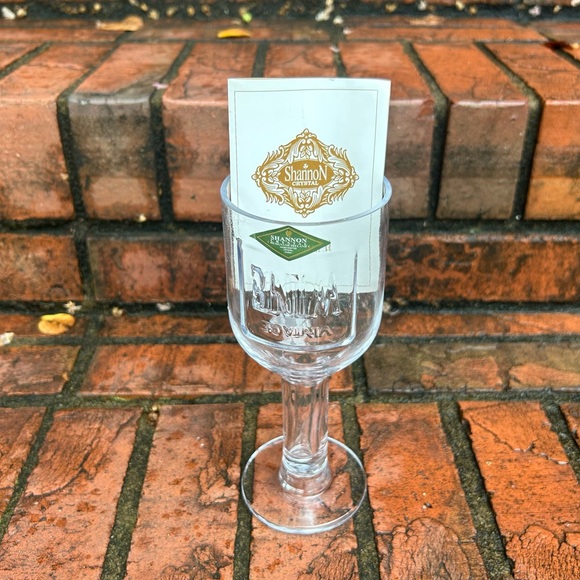 SHANNON CRYSTAL by GODINGER Crystal Vintage Wine Goblet - Picture 1 of 7
